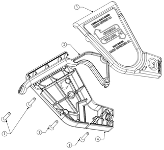 Drive Control Diagram and Parts List for 12AVB2M5345 2019 Yard Machines Lawn Mower
